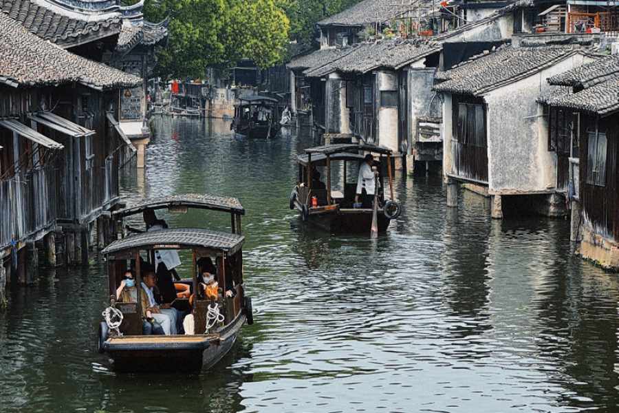 Wuzhen Town Private One-Day (Shanghai Downtown Hotel Transfers)