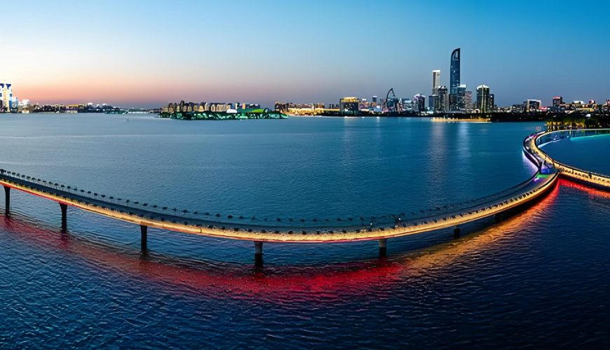 A Night Stroll Along Jinshuiwan Pier: Suzhou’s Hidden Riverside Gem​